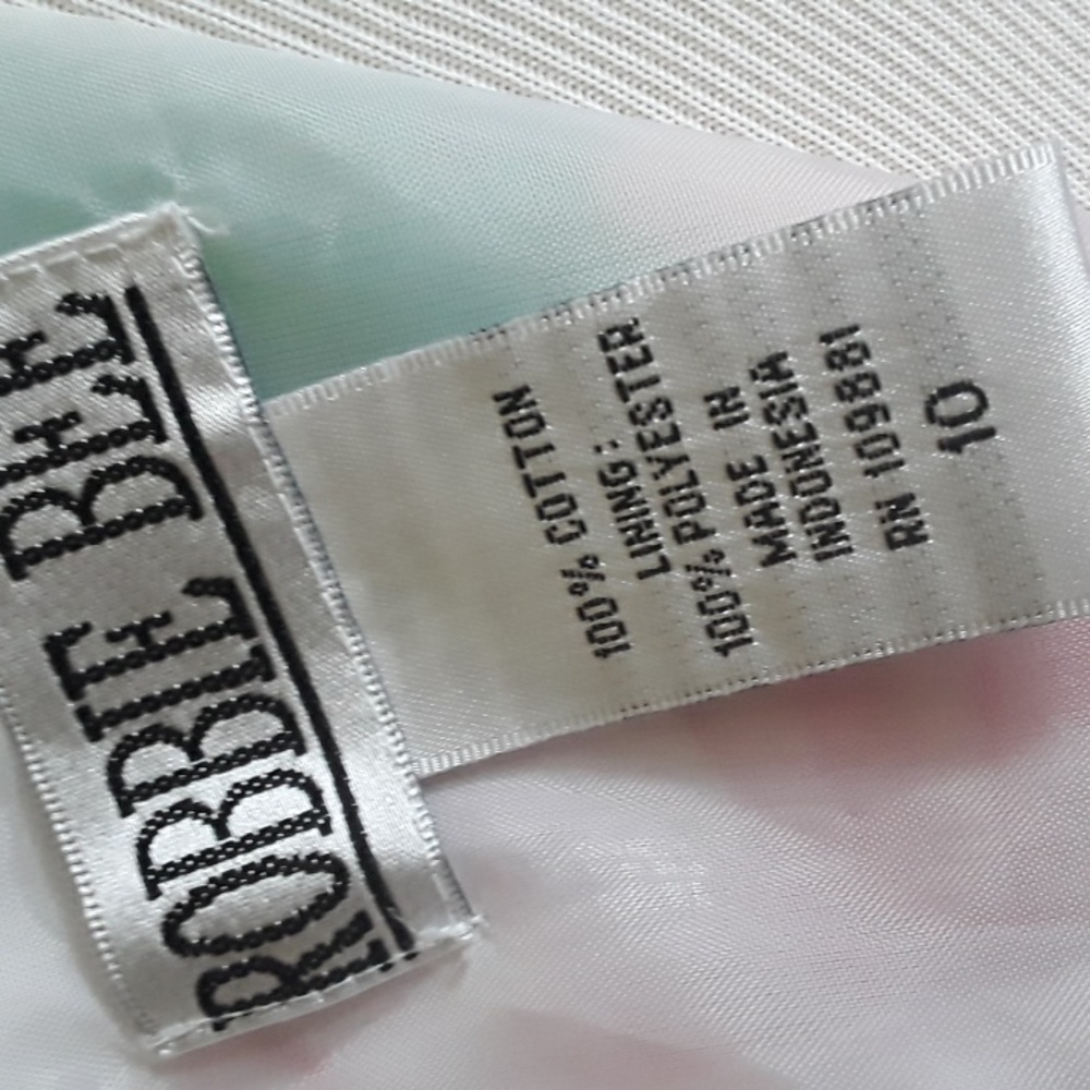 Robbie Bee Dress fit and flare floral sleeveless sz.10 - Picture 4 of 5
